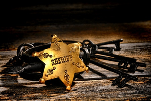 Sheriff Badge and Keys